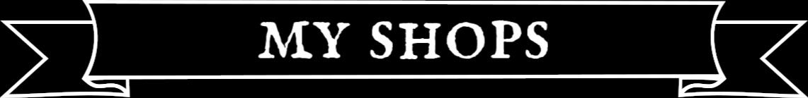 My shops Where to buy my art